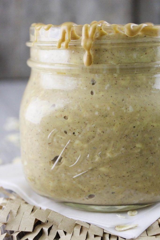 Quick and Easy Peanut Butter Overnight Oatmeal