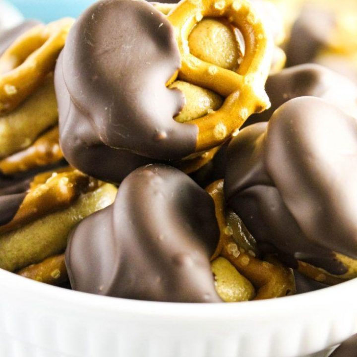 Chocolate Peanut Butter Pretzel Bites