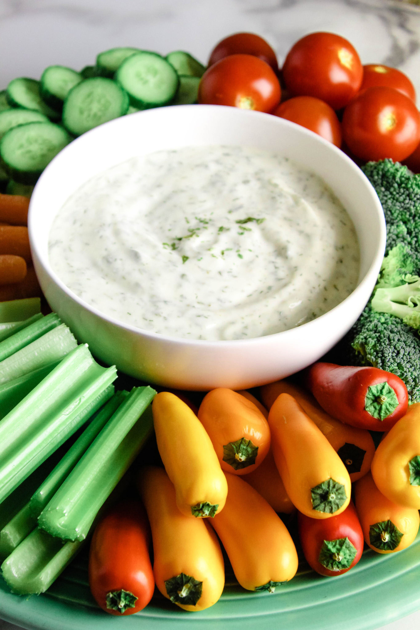 Vegan Veggie Dip Baking You Happier