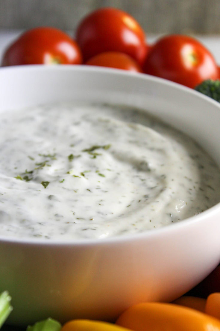 Vegan Veggie Dip Baking You Happier