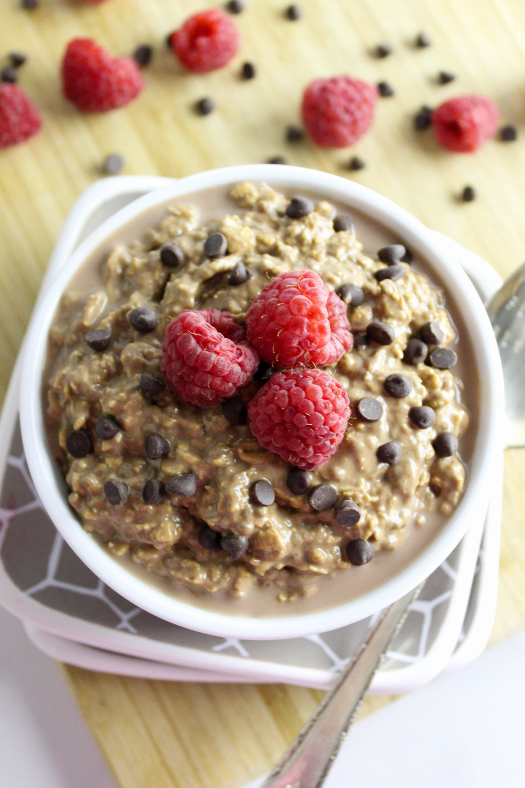 Vegan Brownie Batter Overnight Oatmeal Baking You Happier