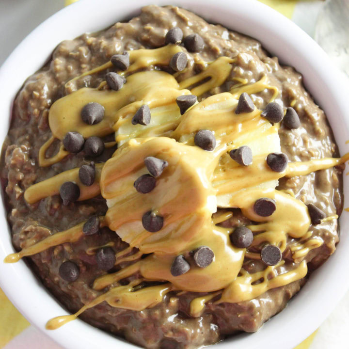 Chunky Monkey Overnight Oatmeal