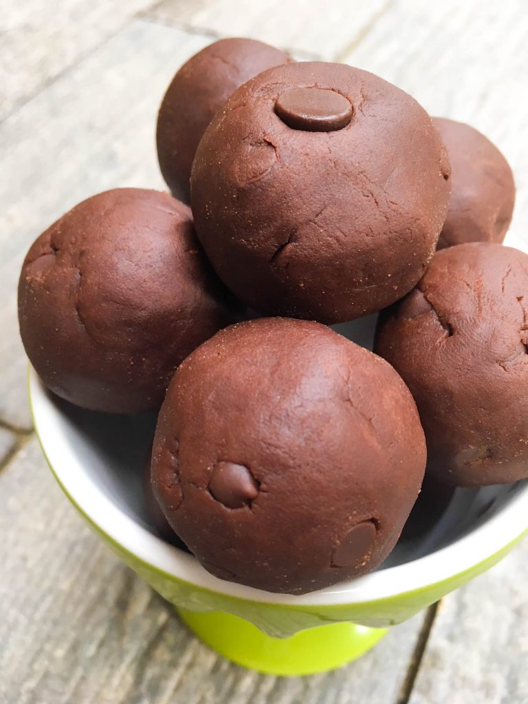 No Bake Peanut Butter Brownie Bites (Vegan) No Bake Vegan Peanut Butter Brownie Bites