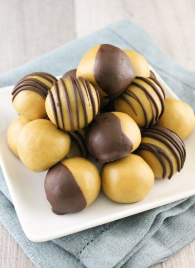 No Bake Vegan Peanut Butter Balls