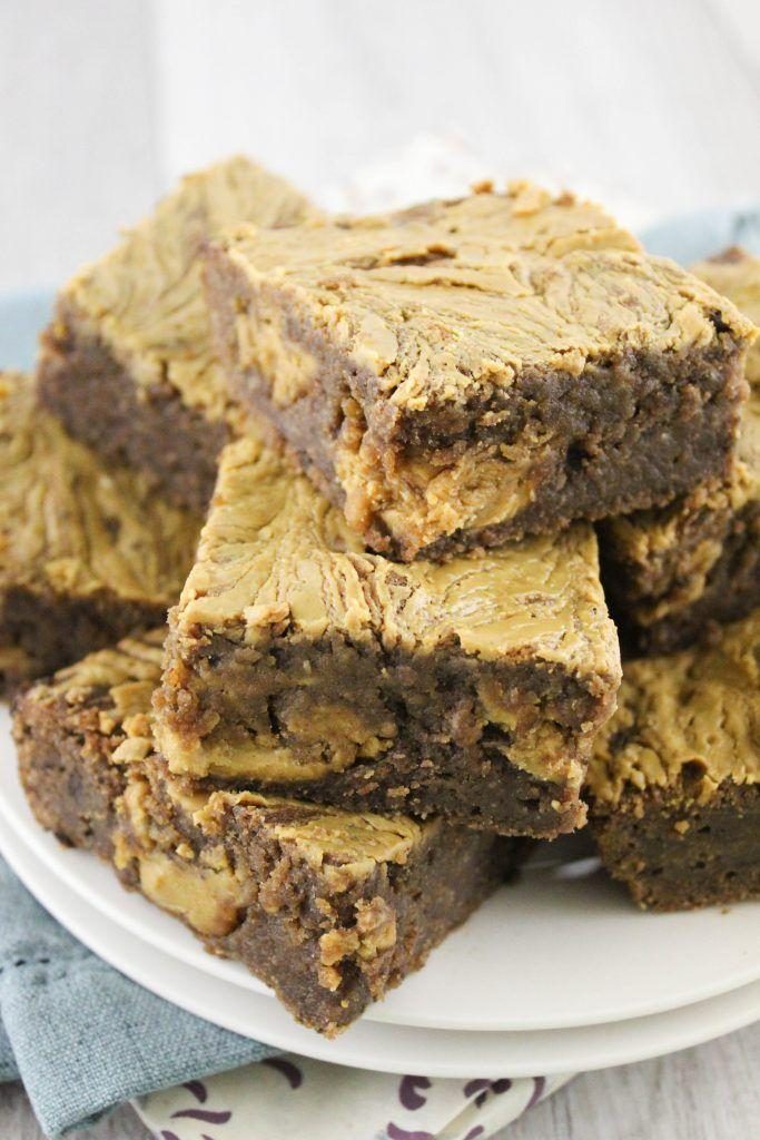 Vegan Peanut Butter Banana Brownies