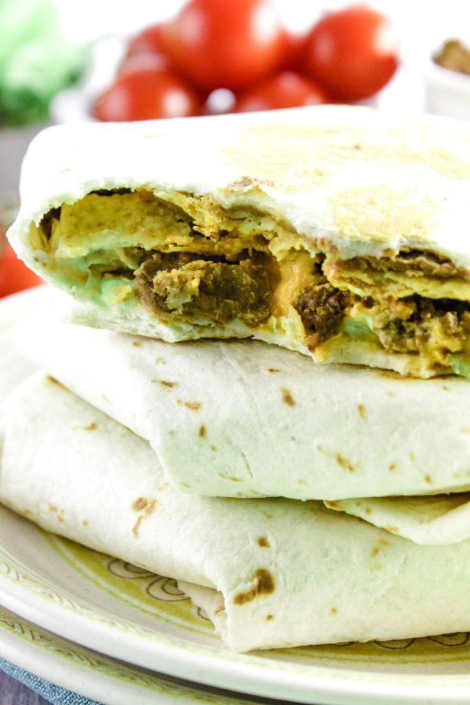 Quick & Easy Vegetarian Crunch Wrap Baking You Happier