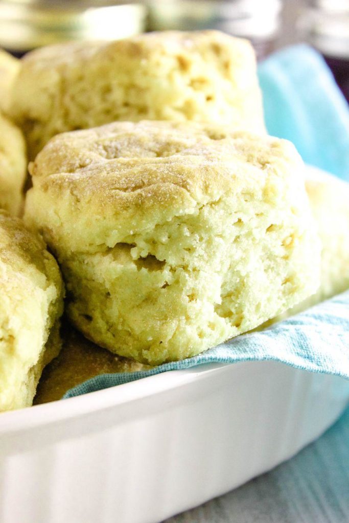 Easy Homemade Fluffy Vegan Biscuits