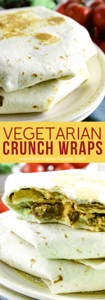 Quick & Easy Vegetarian Crunch Wrap