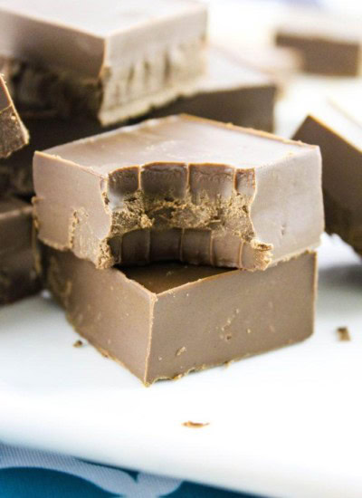 2-Ingredient Vegan Fudge