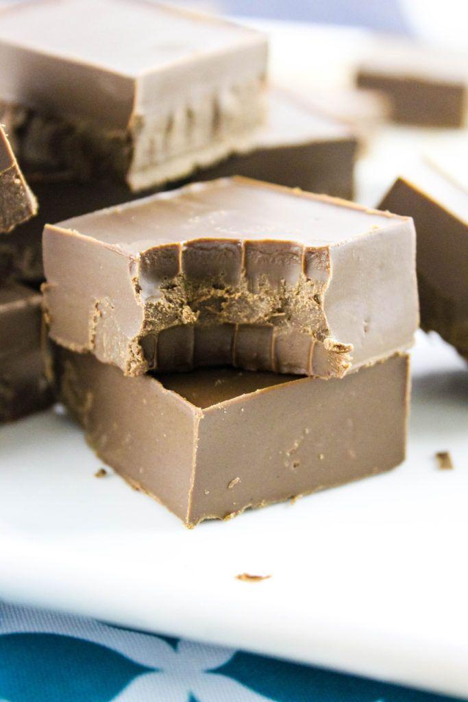 2-Ingredient Vegan Fudge