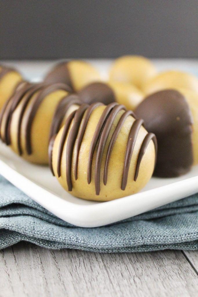 No Bake Vegan Peanut Butter Balls