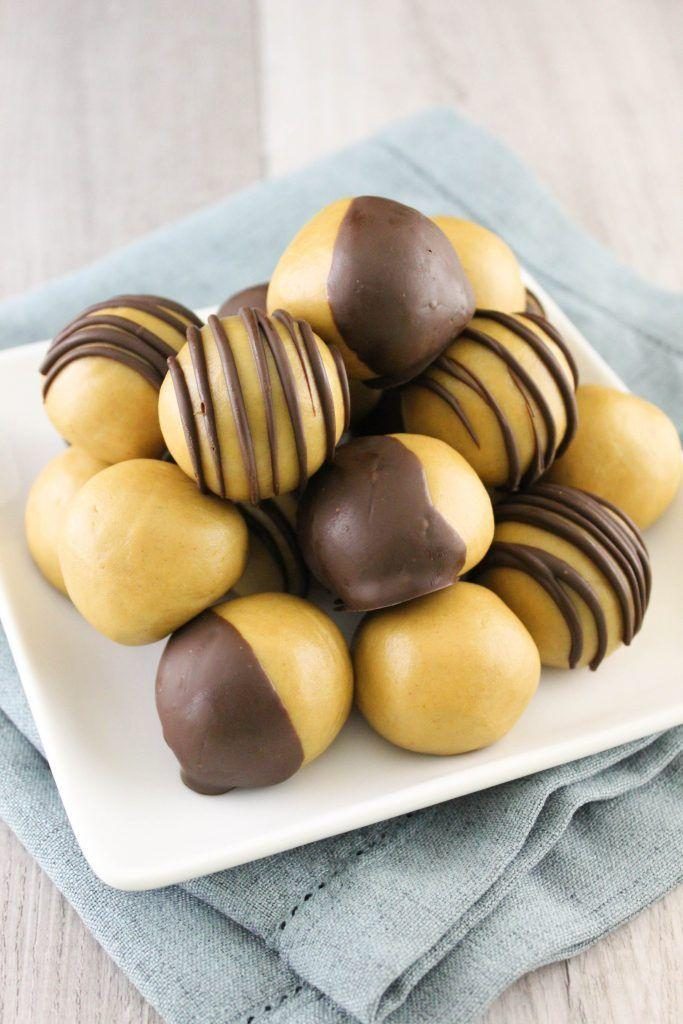 No Bake Vegan Peanut Butter Balls