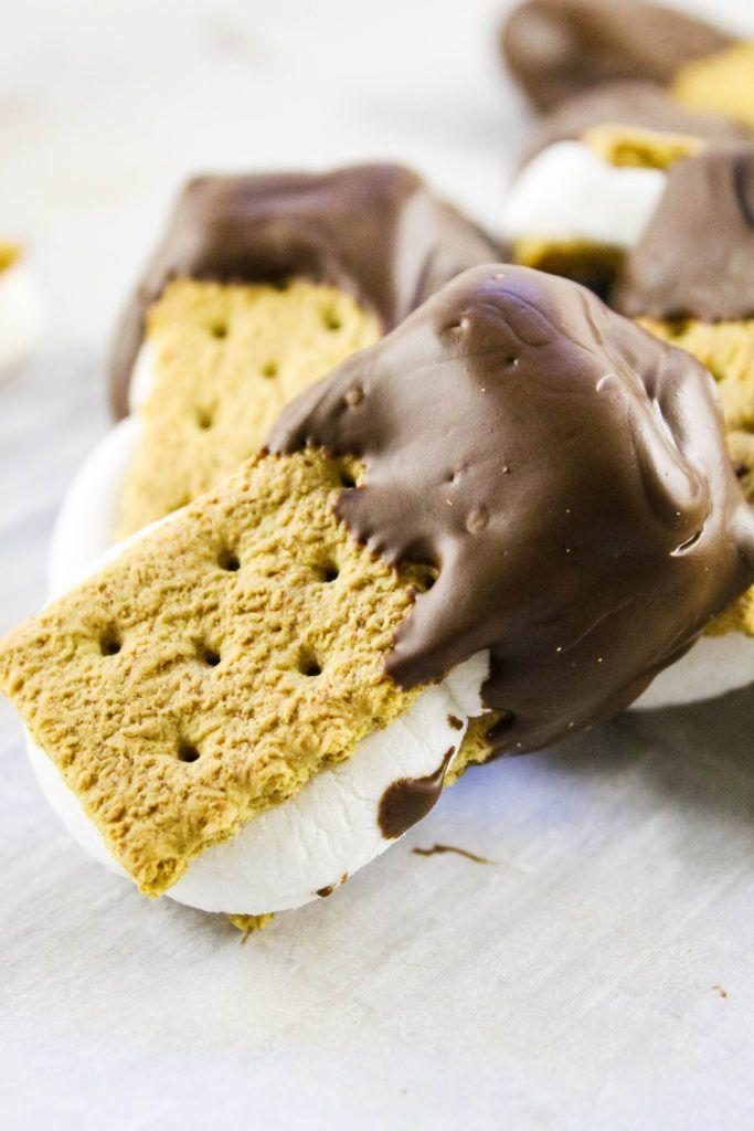 S'mores Graham Cracker Cookies