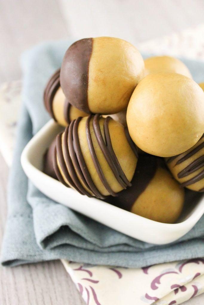 No Bake Vegan Peanut Butter Balls