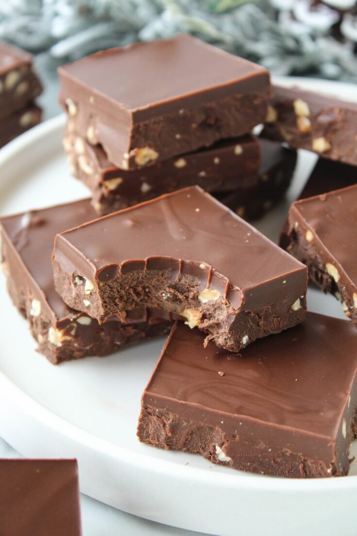 2-Ingredient Vegan Fudge