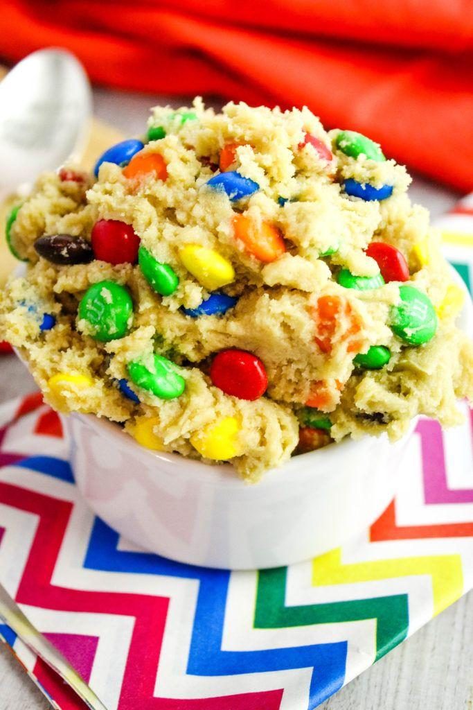 Edible M&M Cookie Dough Edible M&M Cookie Dough