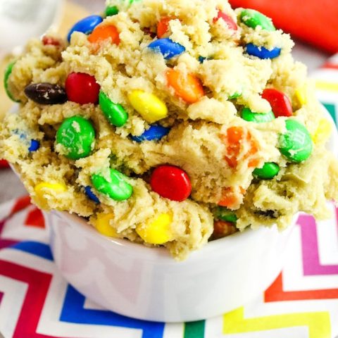 Edible M&M Cookie Dough