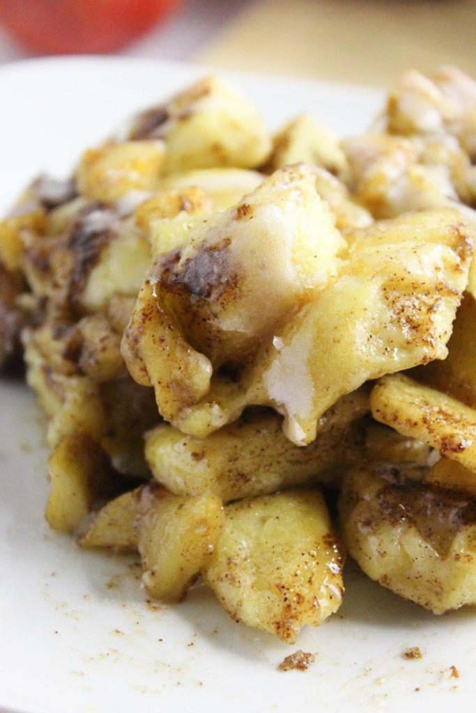 Apple Fritter Cinnamon Roll Bake Apple Fritter Cinnamon Roll Bake