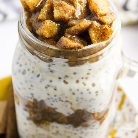 Apple Pie Overnight Oats