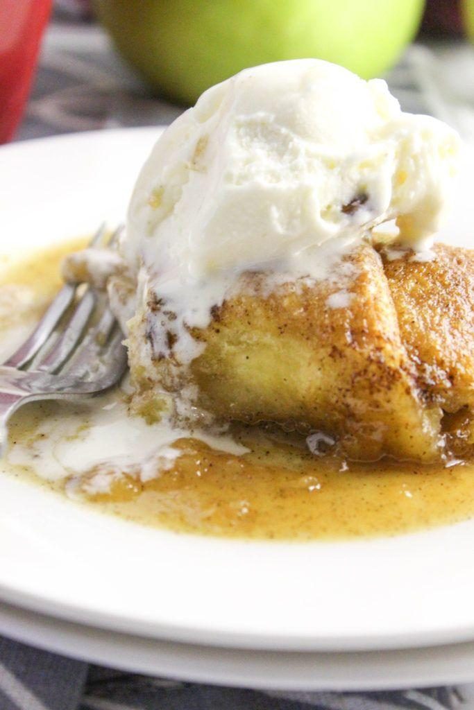 Apple Dumplings with Crescent Rolls