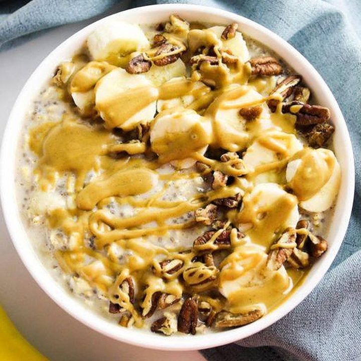 Banana Bread Overnight Oats