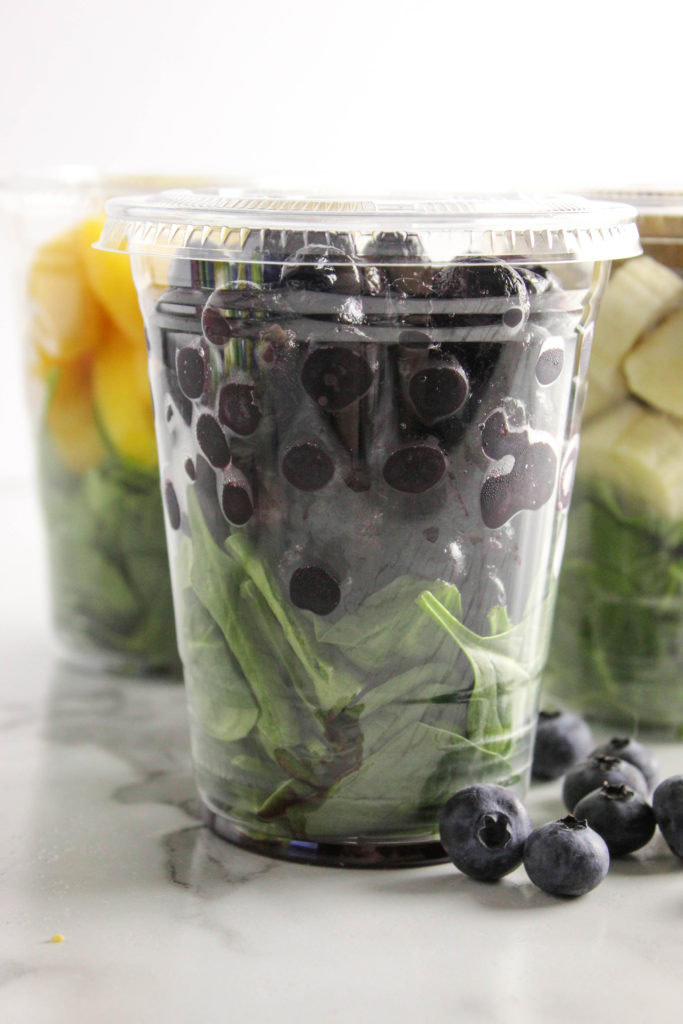 How to Meal Prep Grab and Go Smoothies