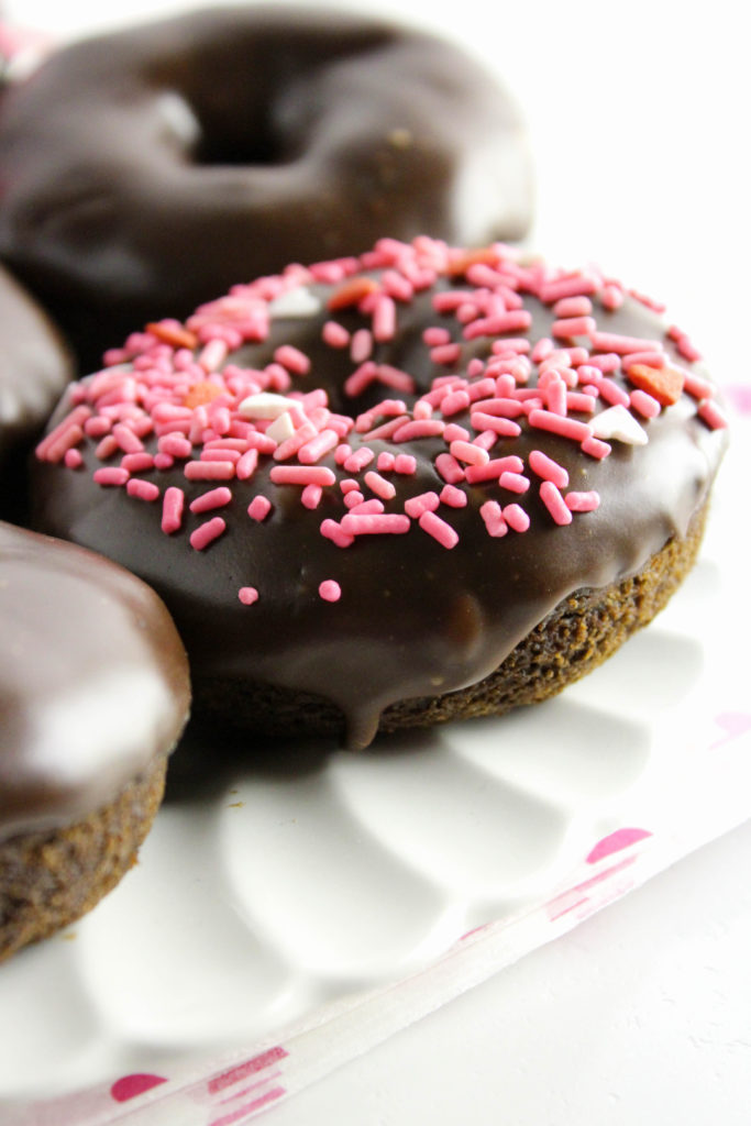 Baked Valentine's Day Donuts