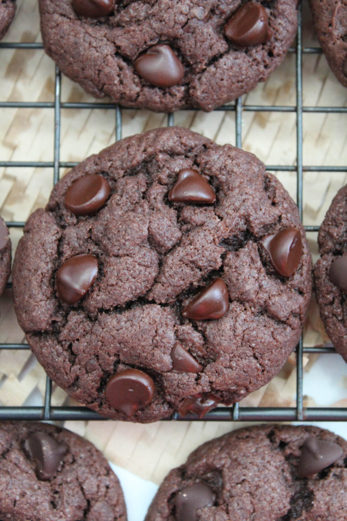Best Vegan Chocolate Brownie Cookies