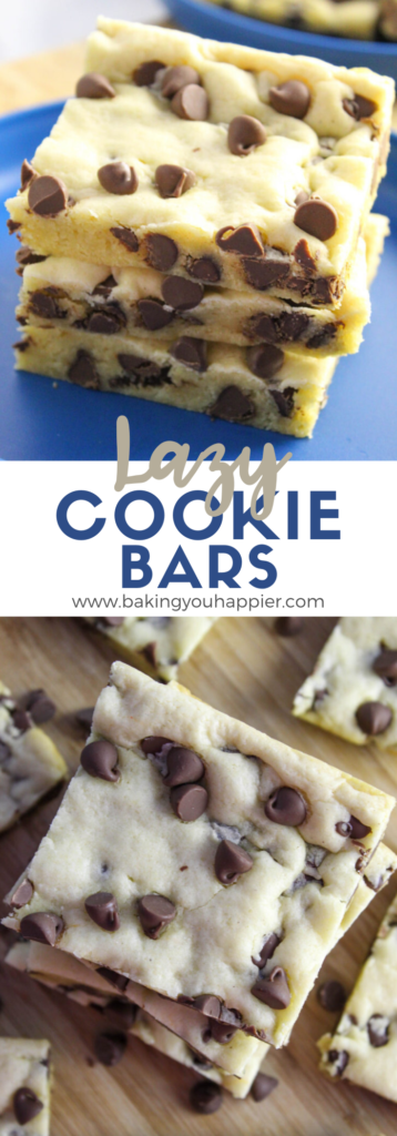 Lazy Chocolate Chip Cookie Bars