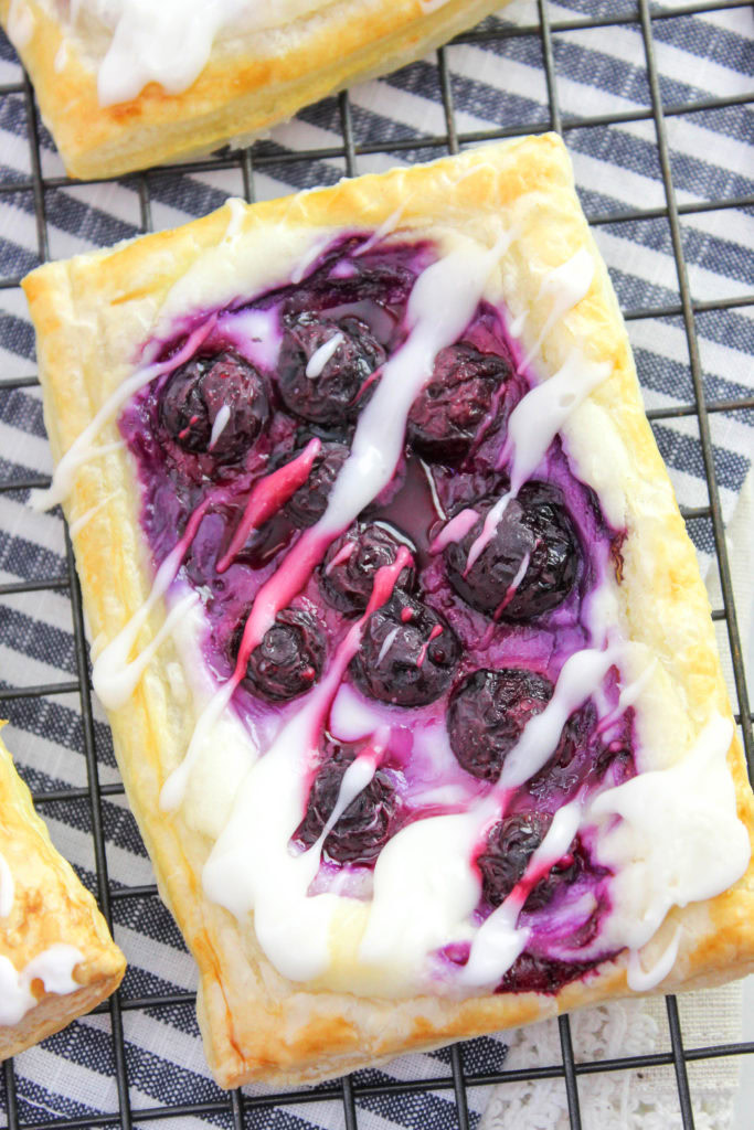 Blueberry Cream Cheese Danish