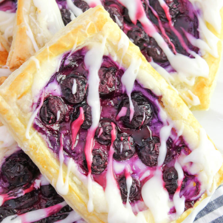 Blueberry Cream Cheese Danish