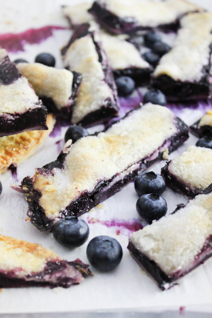 Blueberry Pie Fries