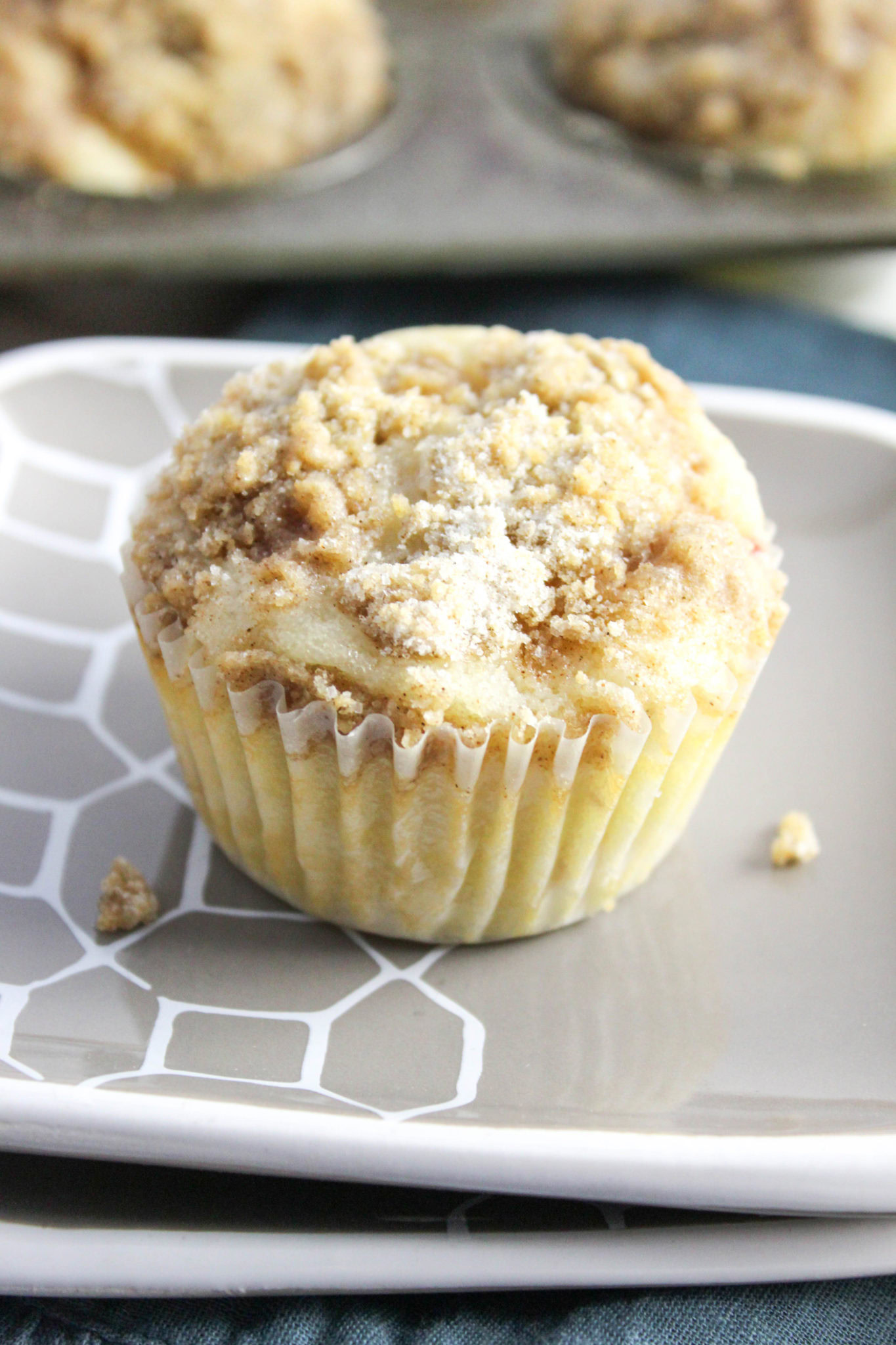 Peach Cobbler Muffins Baking You Happier