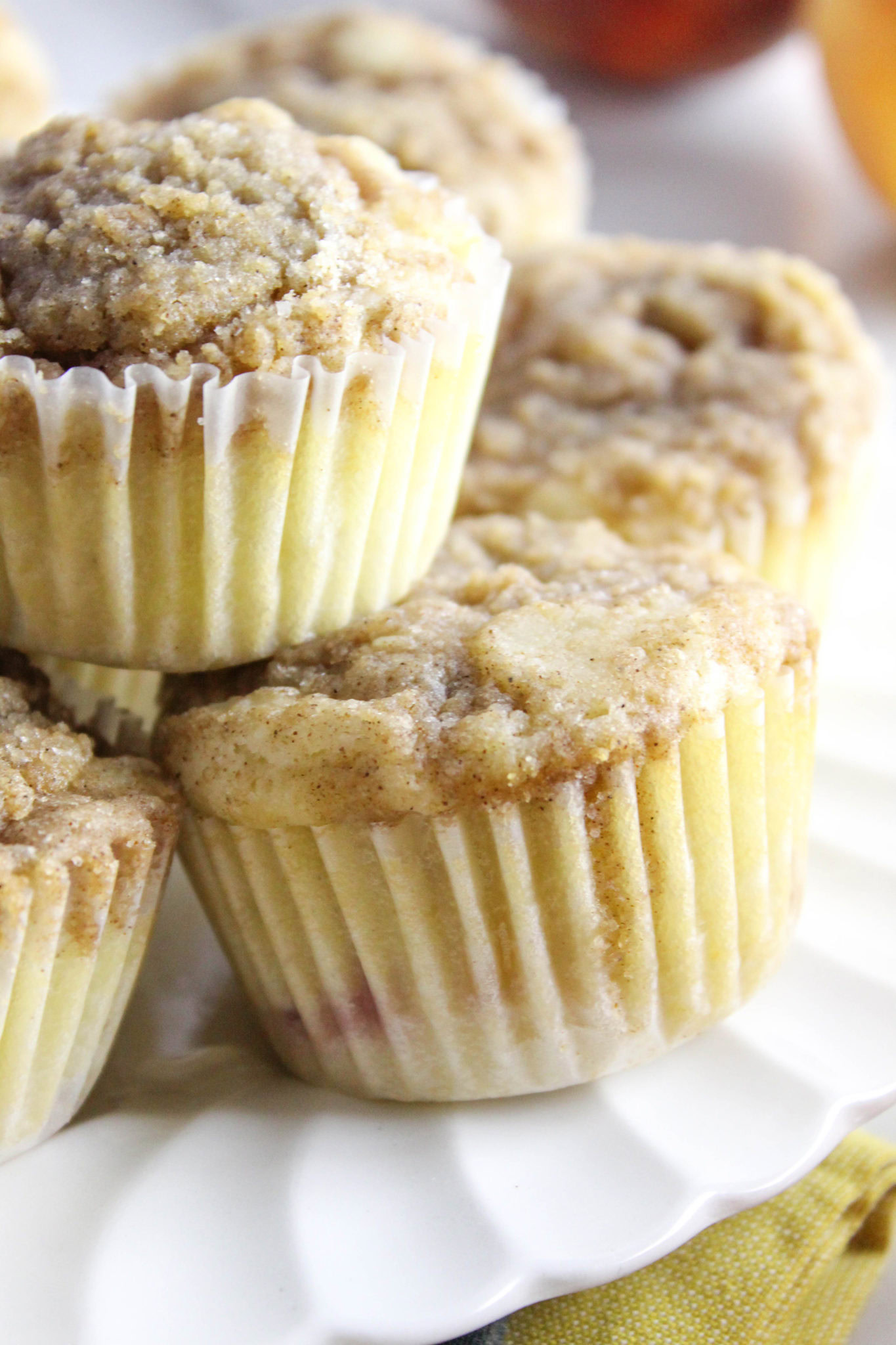 Peach Cobbler Muffins Baking You Happier
