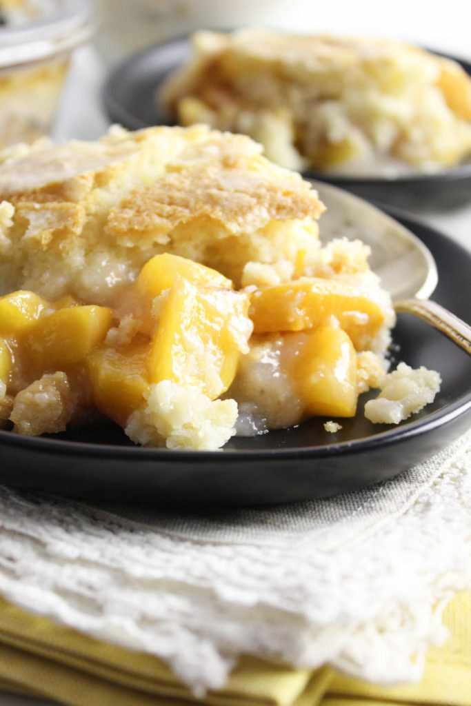 Baked Sticky Peach Pudding Baked Sticky Peach Pudding