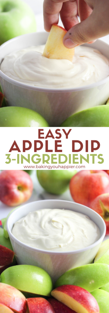 Easy 3-Ingredient Cream Cheese Apple Dip