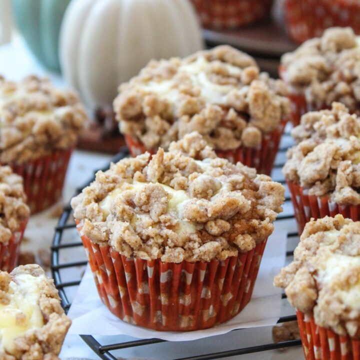 Pumpkin Cream Cheese Muffins