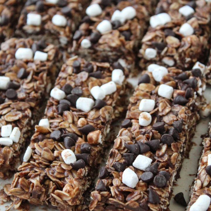 Chewy S'mores Granola Bars