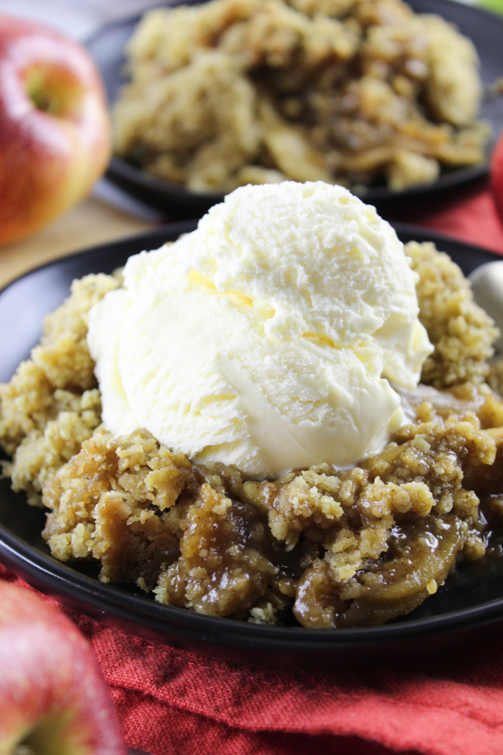 Easy Apple Crumble | Baking You Happier