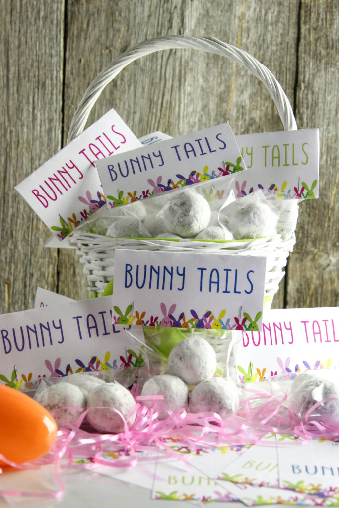 Bunny Tails Printable Treat Bag Topper Bunny Tails Printable Treat Bag Topper