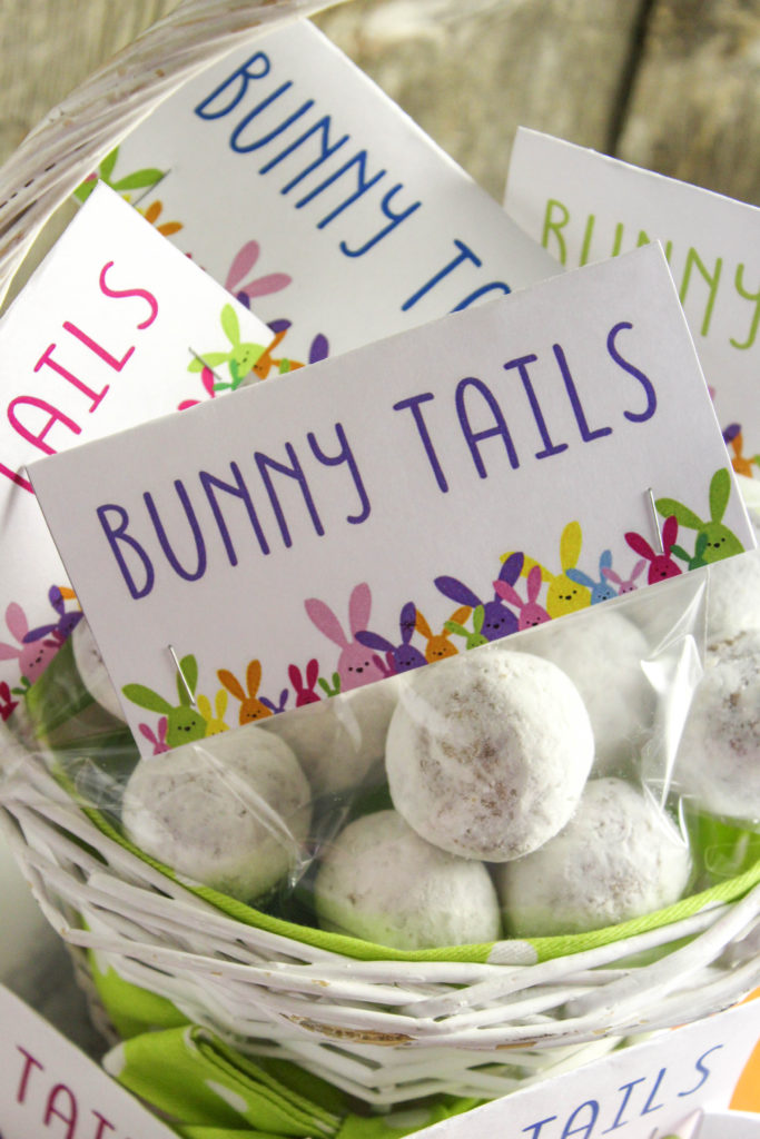 Bunny Tails Printable Treat Bag Topper
