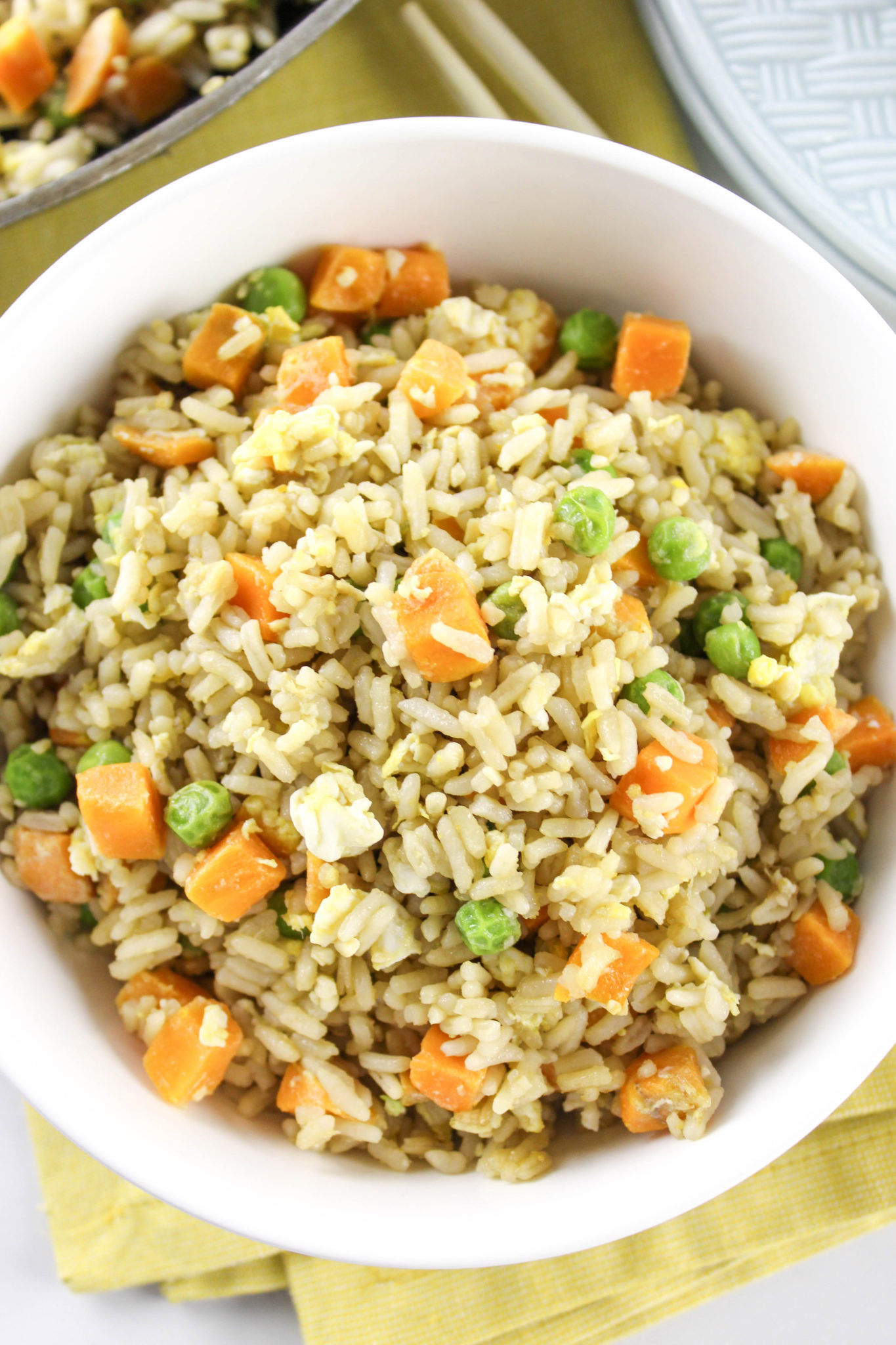 Easy Vegetable Fried Rice Baking You Happier