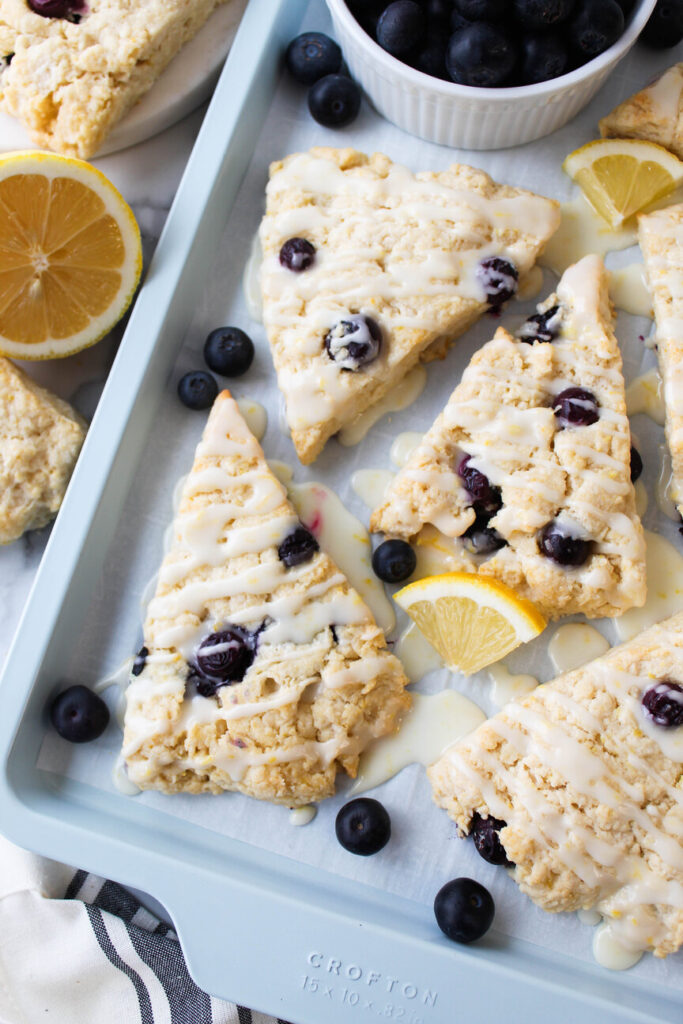 The Best Blueberry Lemon Scones