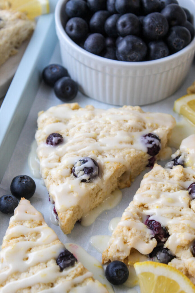 The Best Blueberry Lemon Scones