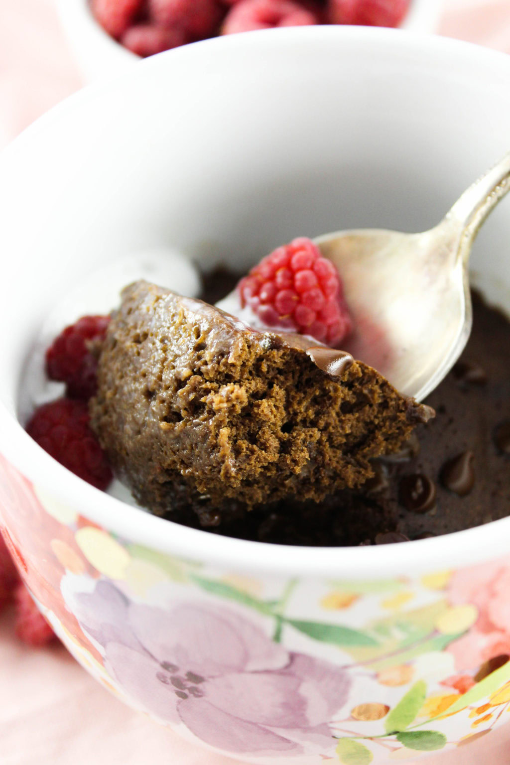 Healthy Chocolate Mug Brownie Baking You Happier