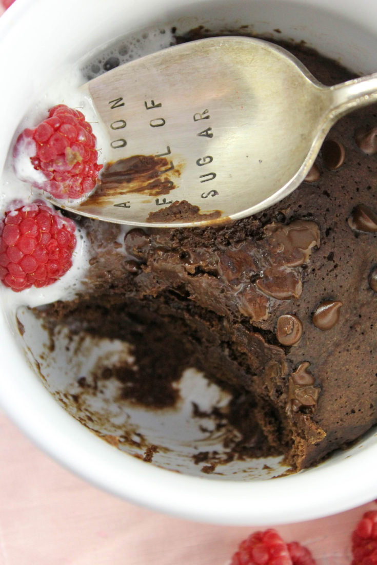 Healthy Chocolate Mug Brownie