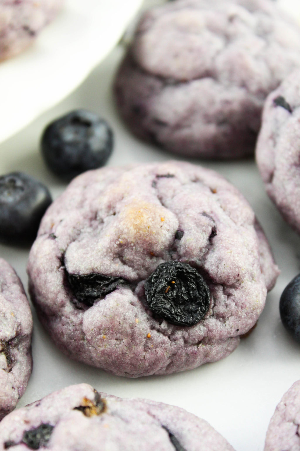 TikTok Easy Vegan Blueberry Cookies Baking You Happier