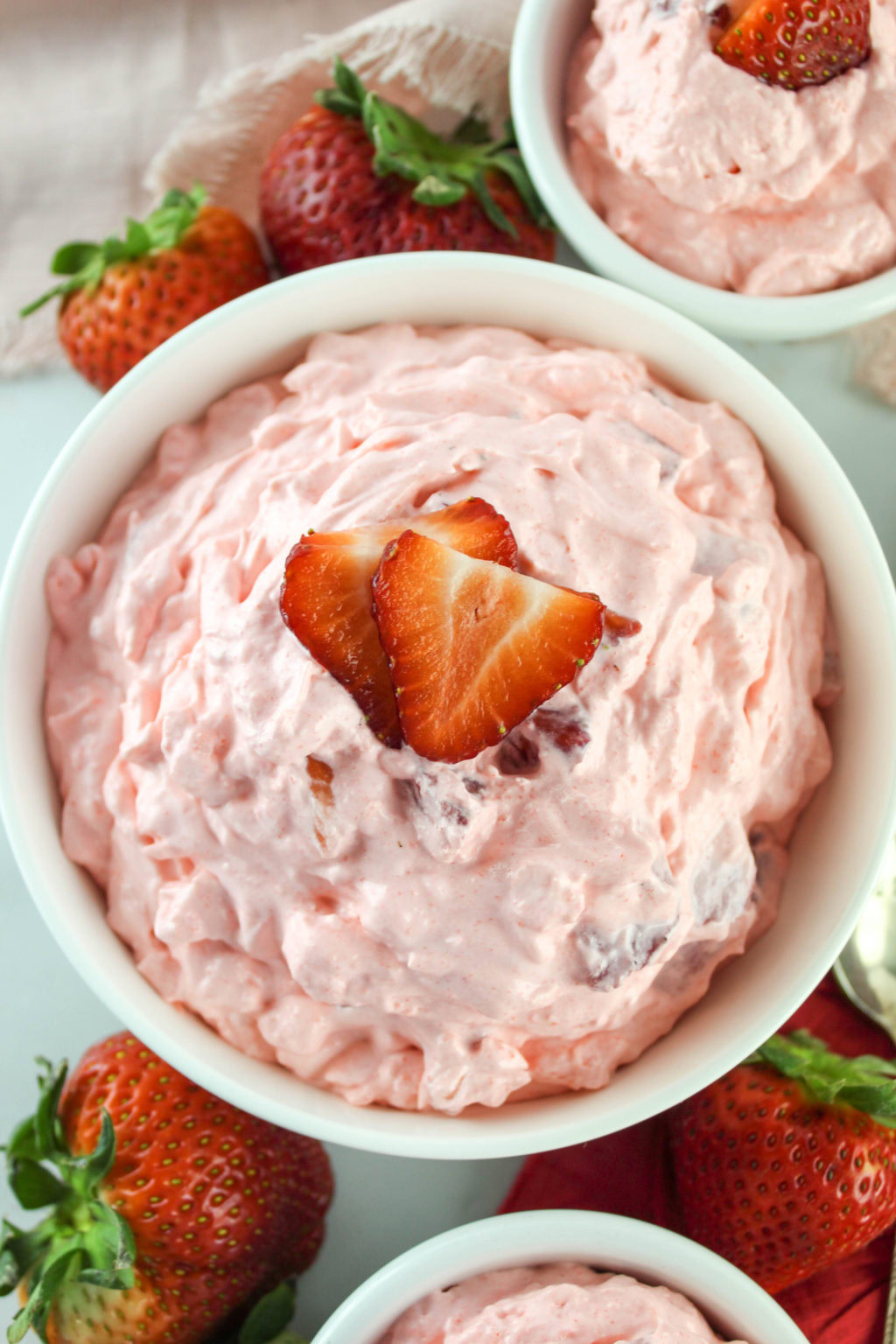 Strawberry Fluff Baking You Happier