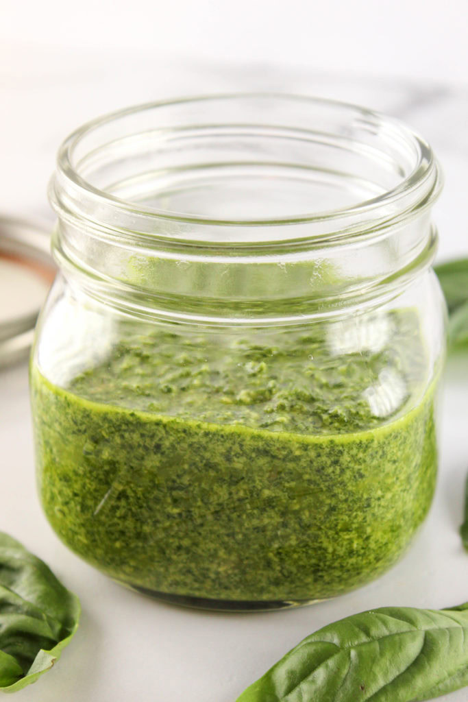 Spinach Basil Pesto Sauce