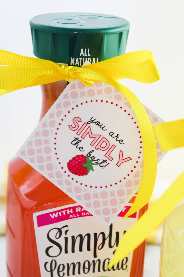 You Are Simply the Best Free Printable Thank You Gift Tag - Baking You ...